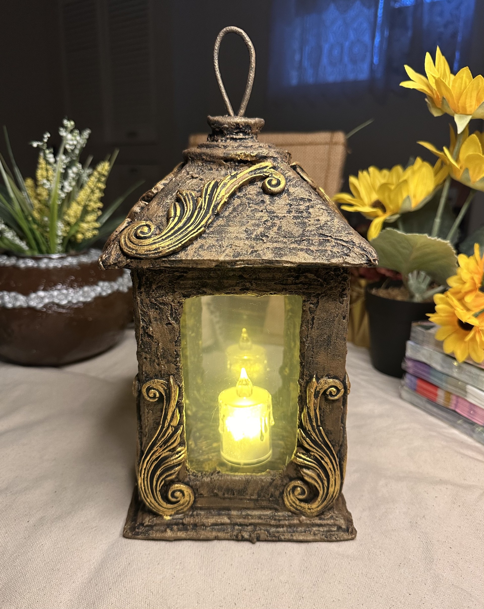 DIY Rustic Lantern